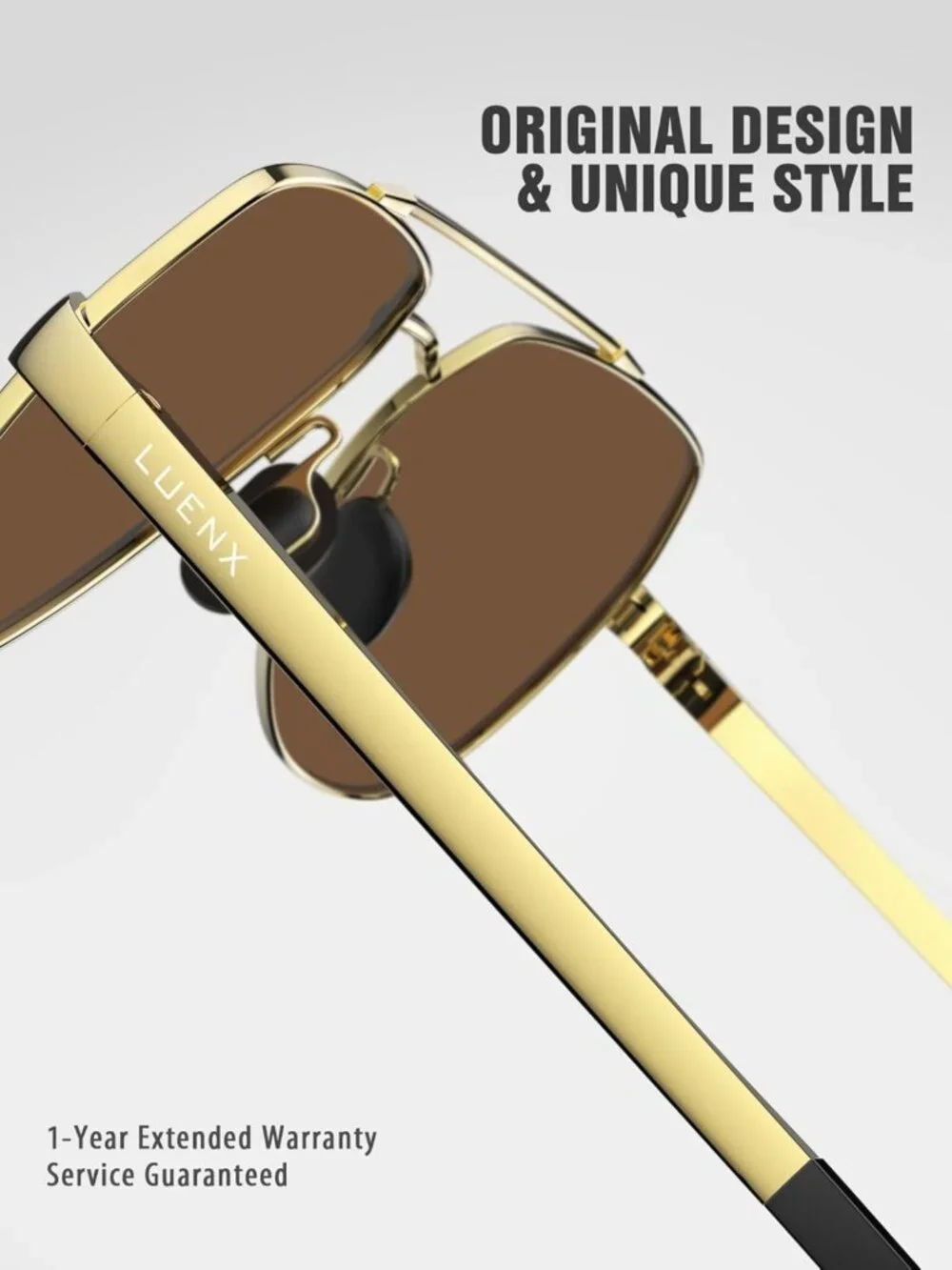 Classic Polarized Aviator Sunglasses for Men & Women | UV400, Lightweight
